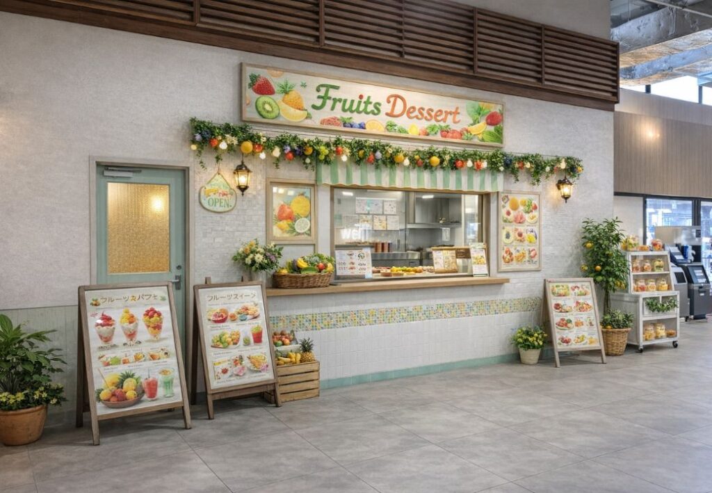 イメージ　フルーツデザートショップ
